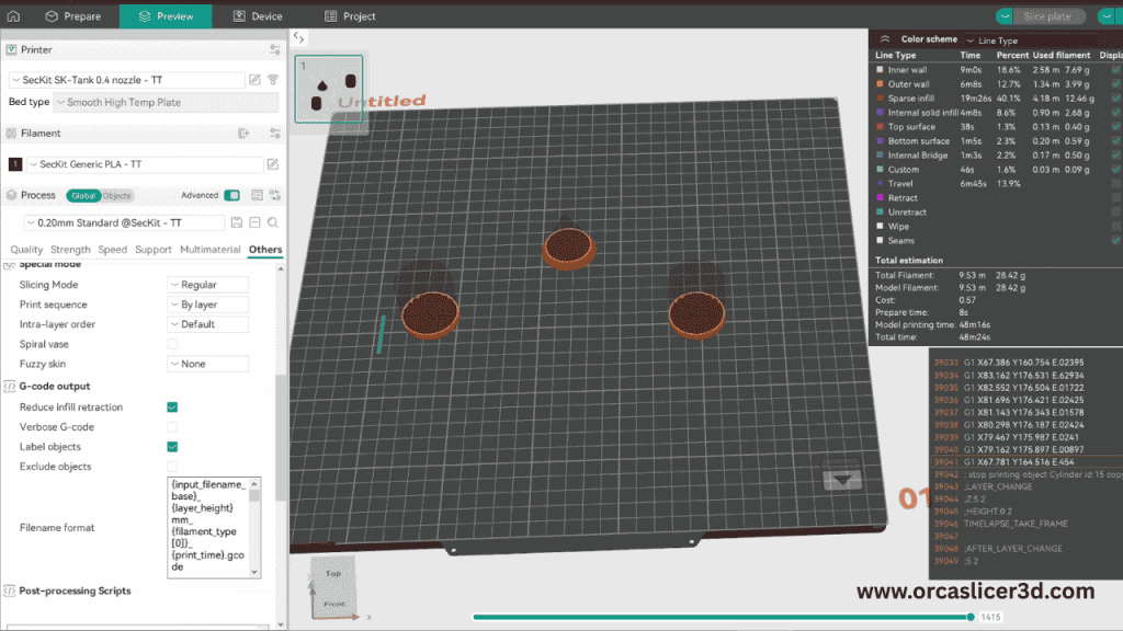 Best Free Orca Slicer Printer Selection: Great 3D Prints 3 Creating Custom Printer Profiles