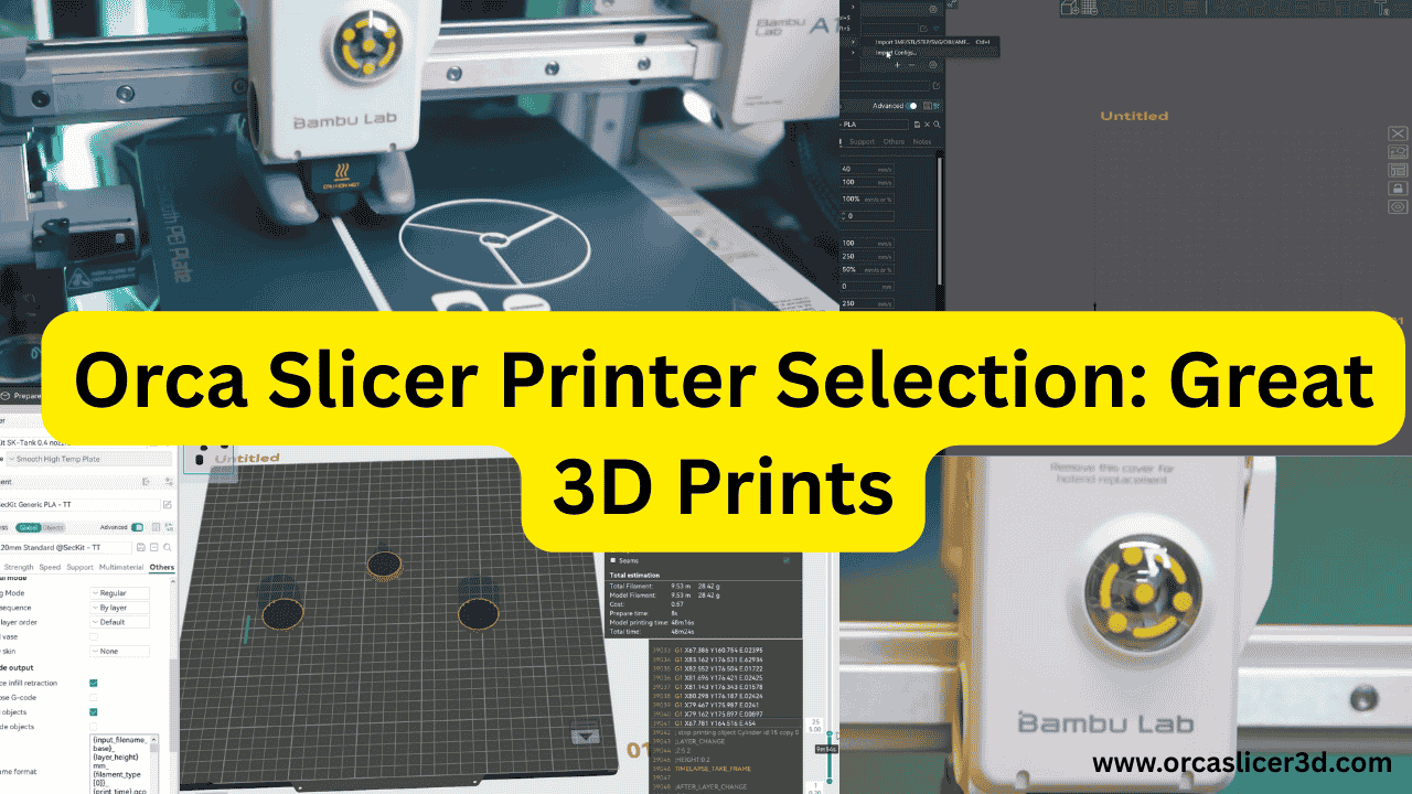 Best Free Orca Slicer Printer Selection: Great 3D Prints 1 Orca Slicer Printer Selection