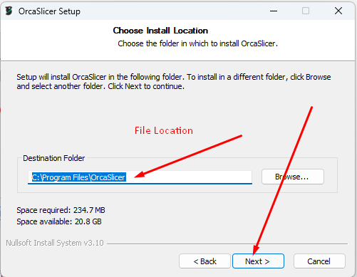 Orca Slicer 6 Install Location