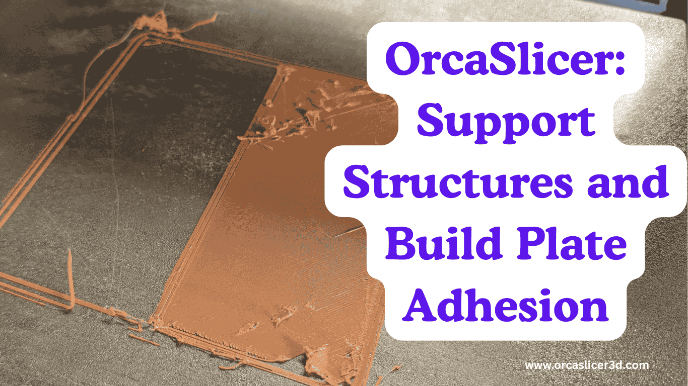 Support Structures and Build Plate Adhesion 1
