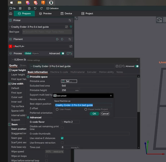 How to Unlock Plate Orca Slicer (Easy Step-by-Step Guide) 7 now save and load orca slicer
